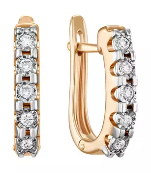 Серьги MIUZ Diamonds E01-PL-33894-R