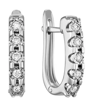 Серьги MIUZ Diamonds E01-PL-33894-W