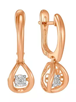 Серьги MIUZ Diamonds E01-PL-33967-R