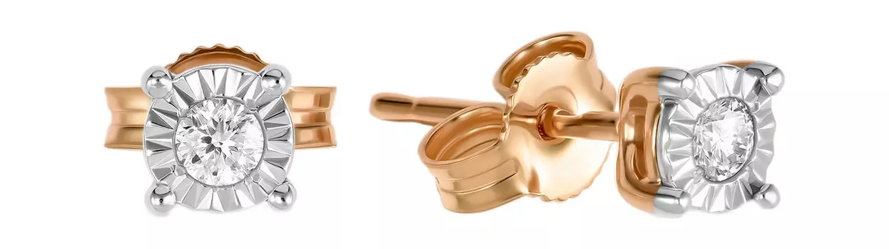 Серьги MIUZ Diamonds E01-PL-34030-R