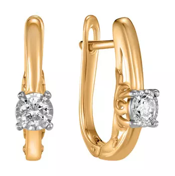 Серьги MIUZ Diamonds E01-PL-34033-R