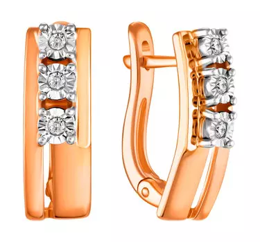 Серьги MIUZ Diamonds E01-PL-34424-R