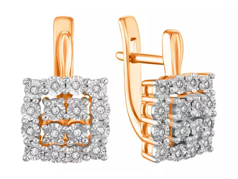 Серьги MIUZ Diamonds E01-PL-34482-R