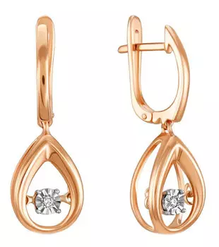 Серьги MIUZ Diamonds E01-PL-34614-R