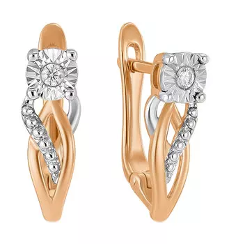 Серьги MIUZ Diamonds E01-PL-35139-R