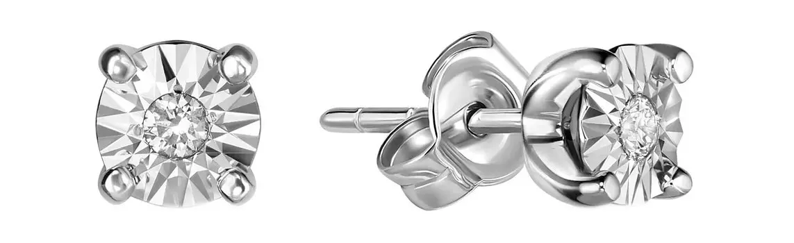 Серьги MIUZ Diamonds E01-PPL-35199-55-W