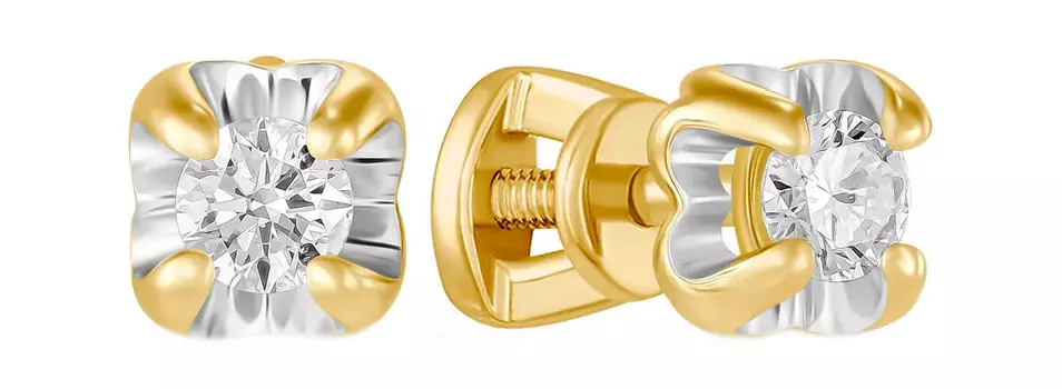 Серьги MIUZ Diamonds E01-SOL28-020-G2-Y