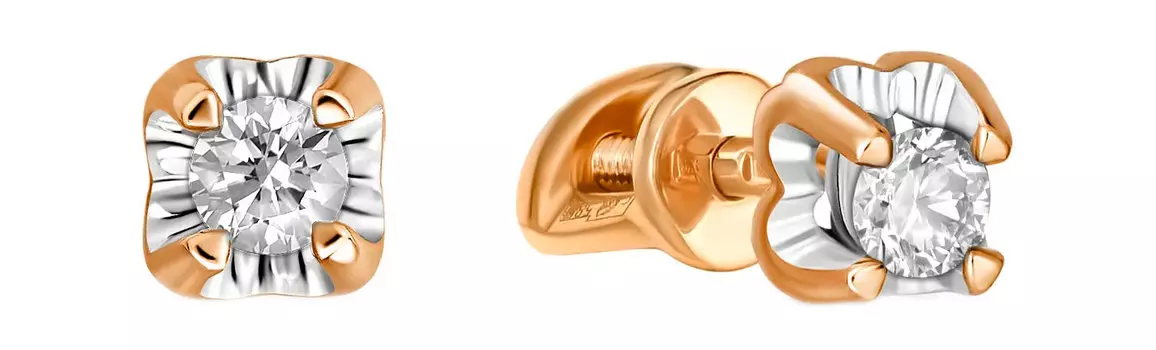 Серьги MIUZ Diamonds E01-SOL28-020-G3-R