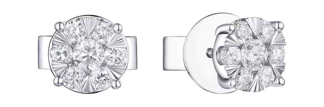 Серьги MIUZ Diamonds E2011-1851359BXD-R17-W