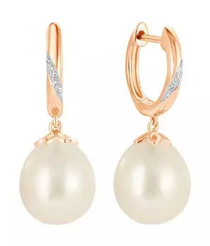 Серьги MIUZ Diamonds E2018-EG02035AWP-R17