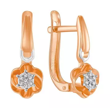 Серьги MIUZ Diamonds E2018-ER01048ADI-R17