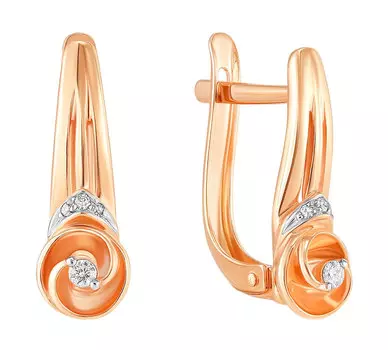 Серьги MIUZ Diamonds E2018-ER01052ADI-R17