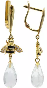 Серьги Национальное Достояние 2449920005-nd