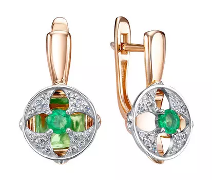 Серьги Platika 2-0230-113