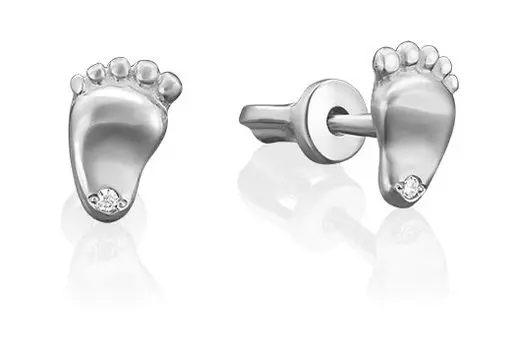 Серьги PLATINA Jewelry 02-3694-00-401-1120-03