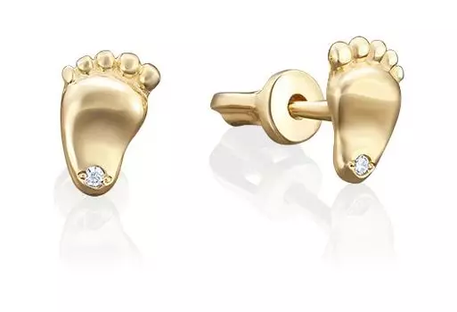 Серьги PLATINA Jewelry 02-3694-00-401-1130-03