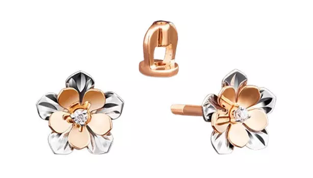 Серьги PLATINA Jewelry 02-3933-00-401-1110-65