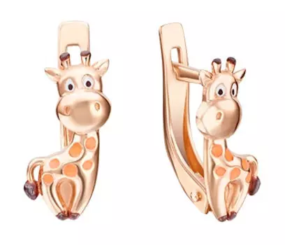 Серьги PLATINA Jewelry 02-4034-00-000-1110-25