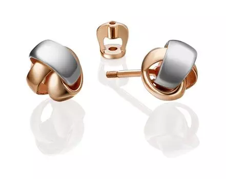 Серьги PLATINA Jewelry 02-4329-00-000-1111-48