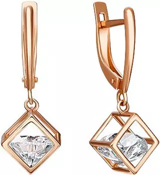 Серьги PLATINA Jewelry 02-4343-00-501-1110-38