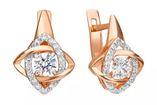 Серьги PLATINA Jewelry 02-4403-01-501-1110-38