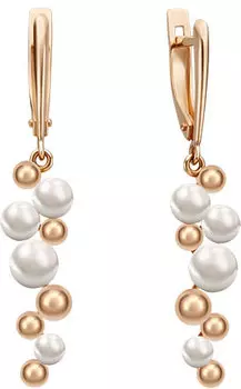 Серьги PLATINA Jewelry 02-4415-00-301-1110-31