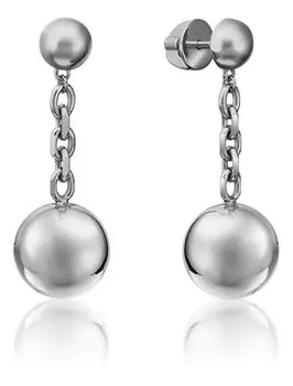 Серьги PLATINA Jewelry 02-4445-00-000-1120-64