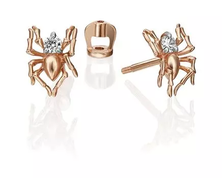 Серьги PLATINA Jewelry 02-4478-00-401-1110-03