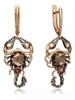 Серьги PLATINA Jewelry 02-4532-00-202-1110-46