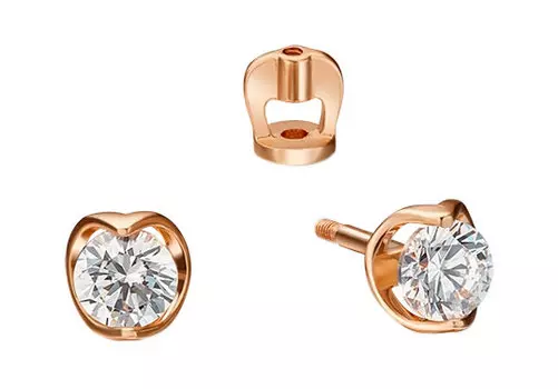 Серьги PLATINA Jewelry 02-4560-00-501-1110-38