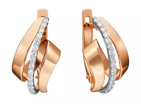 Серьги PLATINA Jewelry 02-4562-00-401-1111-24