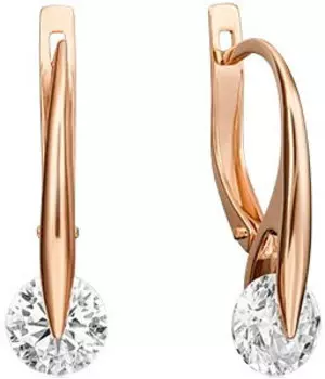 Серьги PLATINA Jewelry 02-4568-00-501-1110-38