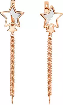 Серьги PLATINA Jewelry 02-4680-00-000-1111-48