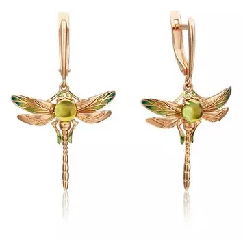 Серьги PLATINA Jewelry 02-4685-00-205-1110-57