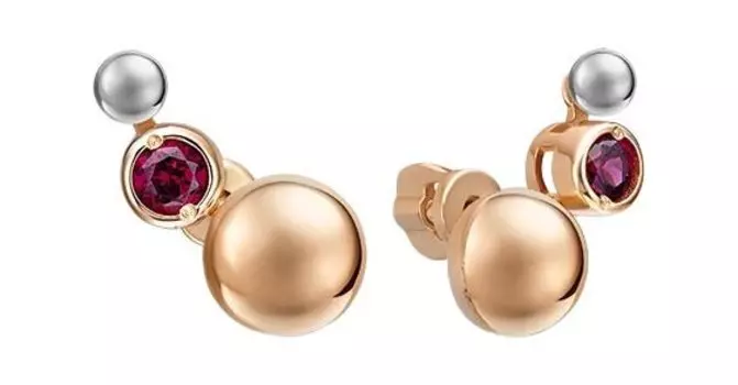 Серьги PLATINA Jewelry 02-4773-00-204-1111-75