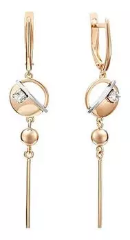 Серьги PLATINA Jewelry 02-4828-00-201-1111