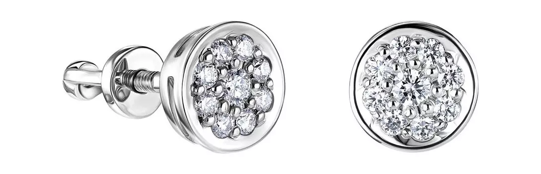 Серьги Platinor Jewelry 0211.31819