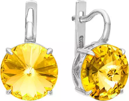 Серьги Серебро России 0042S-292-52783