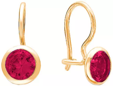 Серьги Серебро России DS-002Z-52315