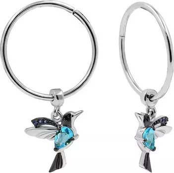 Серьги Серебро России KN-020R102-1046721