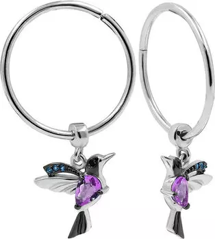 Серьги Серебро России KN-020R110-1046720