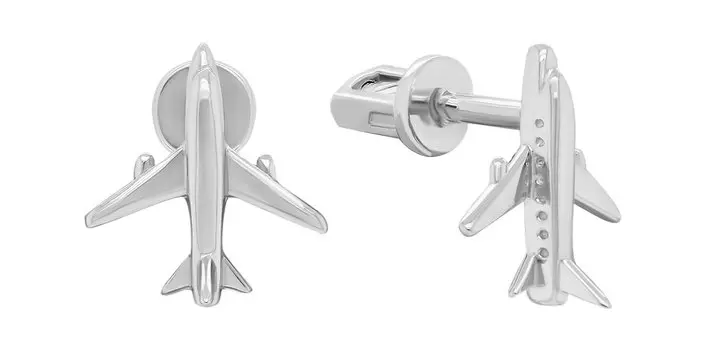 Серьги Серебро России PS-005R-1049586