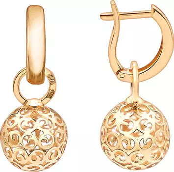 Серьги Серебро России SHS-31Z-79131