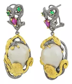 Серьги Silver Sky ZE53466