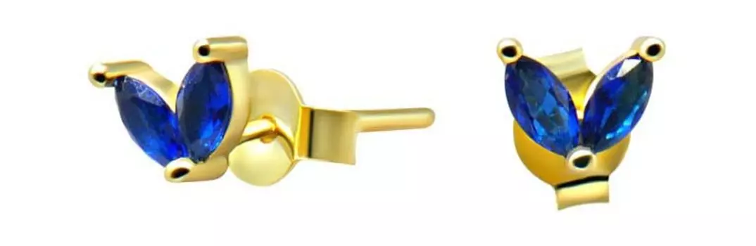 Серьги Silver Wings 0221113626GP-C