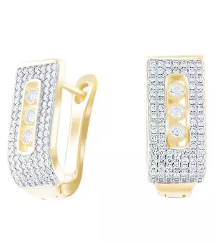 Серьги Silver Wings 22B16734GP-127