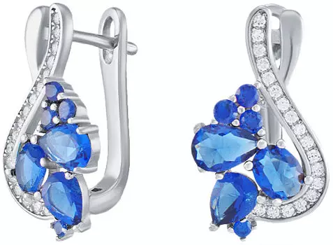 Серьги Silver Wings 22HYS663GC-183