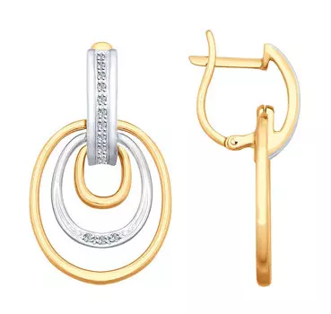 Серьги SOKOLOV 1021210_s