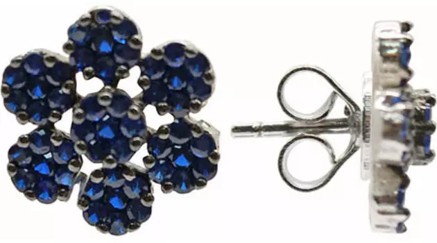 Серьги Специальное предложение SB0303-E-blue