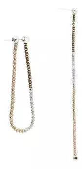 Серьги Sugar SG01002-BEZHEVYJ-ROZOVYJ-BELYJ-KORICHNEVYJ